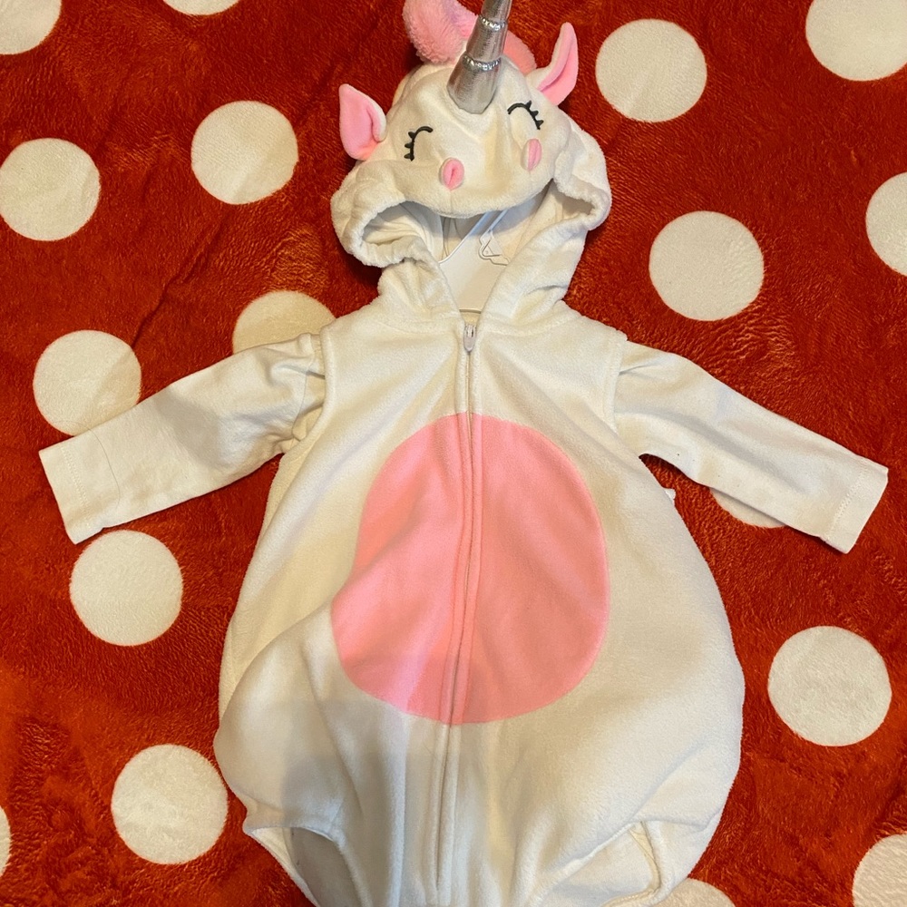 Baby girl unicorn costume